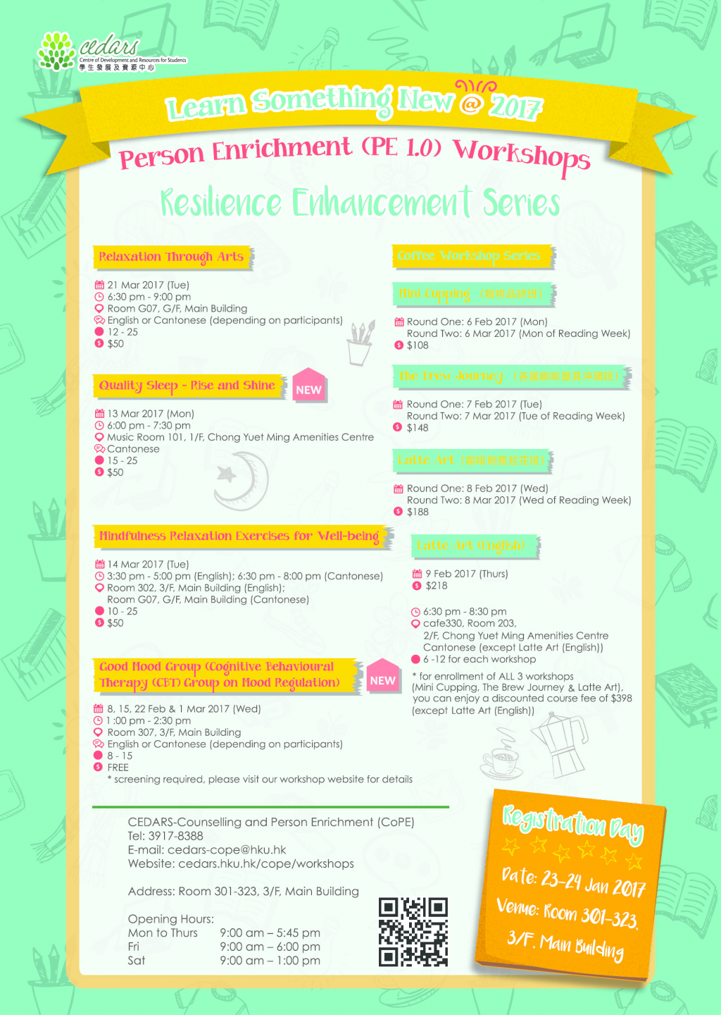Person Enrichment (PE) 1.0 Workshops - Resilience Enhancement Series