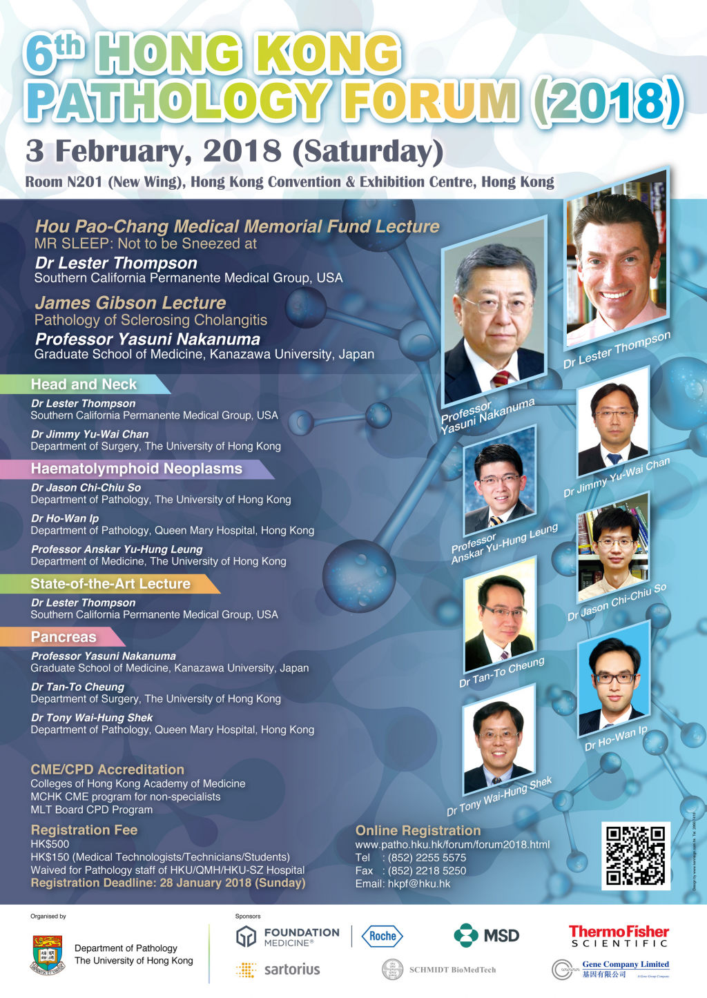 [Register Now] 6th Hong Kong Pathology Forum