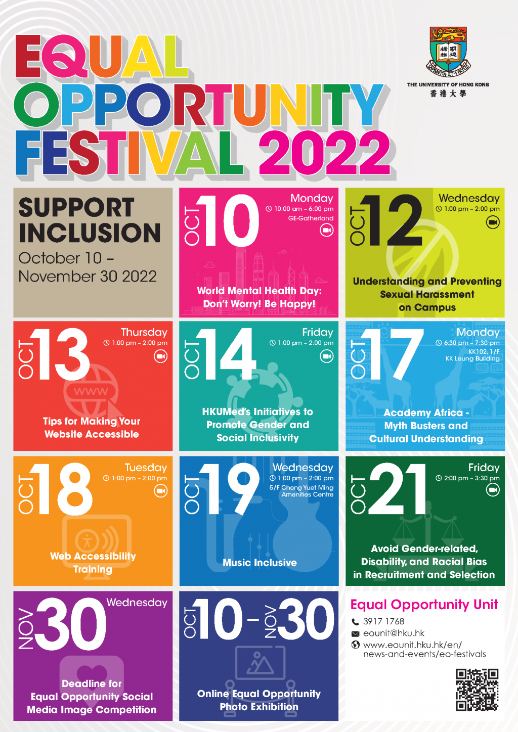 The Equal Opportunity Festival 2022, with the theme 