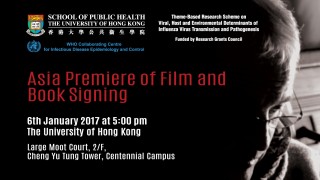 Asia Premiere of Film and Book Signing on Clean Hands Save Lives on 6 January 2017