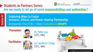 Seminar 3: Exploring Ways to Foster Inclusive, Ethical, and Power-sharing Partnership