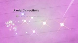 U-Vision Study Tips - avoid distractions