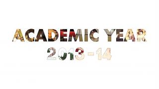 Academic Year 2013-14 - Make it a good one!