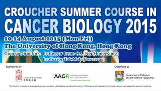 Croucher Summer Course in Cancer Biology 2015