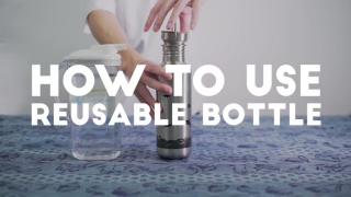 HKU Ditch Dispsoable [#1 How to use Reusable Bottle]