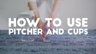 HKU Ditch Disposable [#4 How to Use Pitcher and Cups]