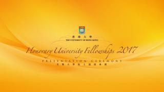Honorary University Fellowships Presentation Ceremony 