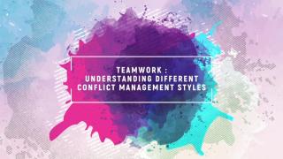Team work: Different conflict management styles