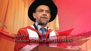 188th Congregation (2013) - Speech by Professor Sir Alec John JEFFREYS and Closing of the Congregation