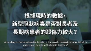 Is the novel coronavirus more threatening to elderly and people with chronic illnesses?