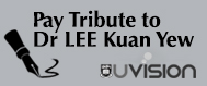 Pay Tribute to Dr. Lee Kuan Yew