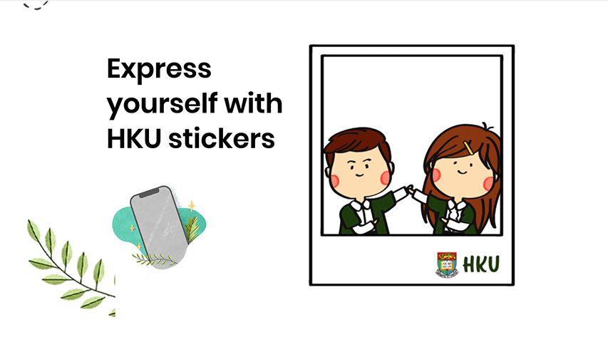 Express yourself with HKU stickers