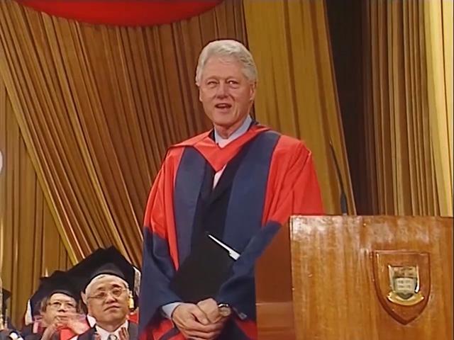 Conferment of the Honorary Degree upon The Honorable William Jefferson CLINTON 