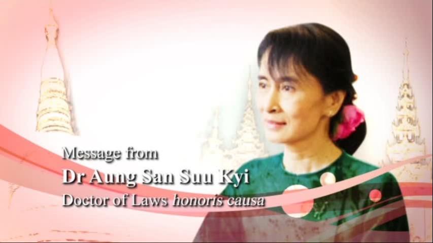 Message from Daw Aung San Suu Kyi