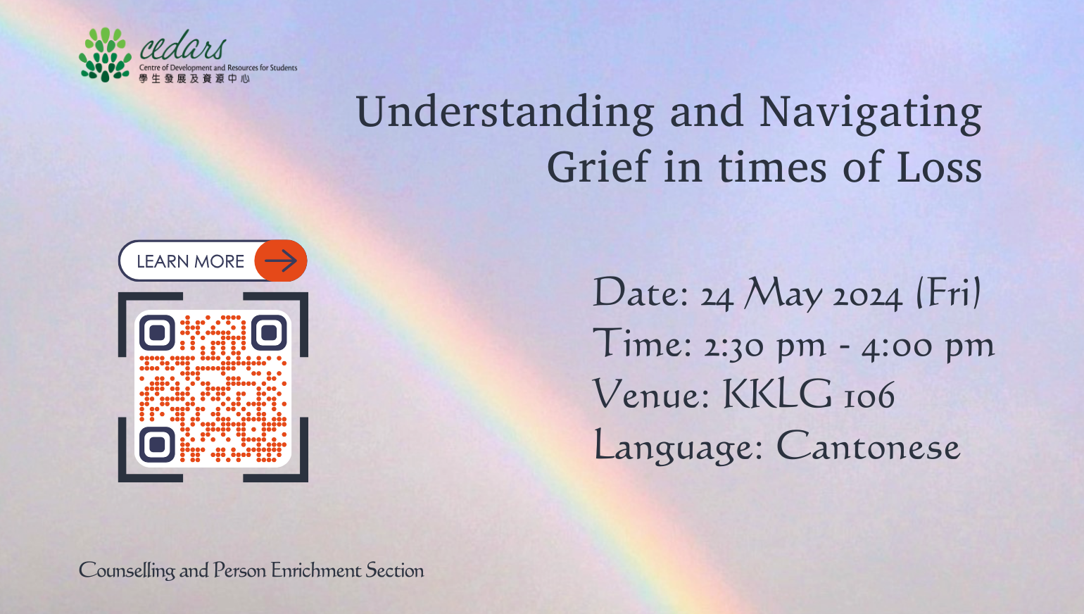 Understanding and Navigating Grief in times of Loss