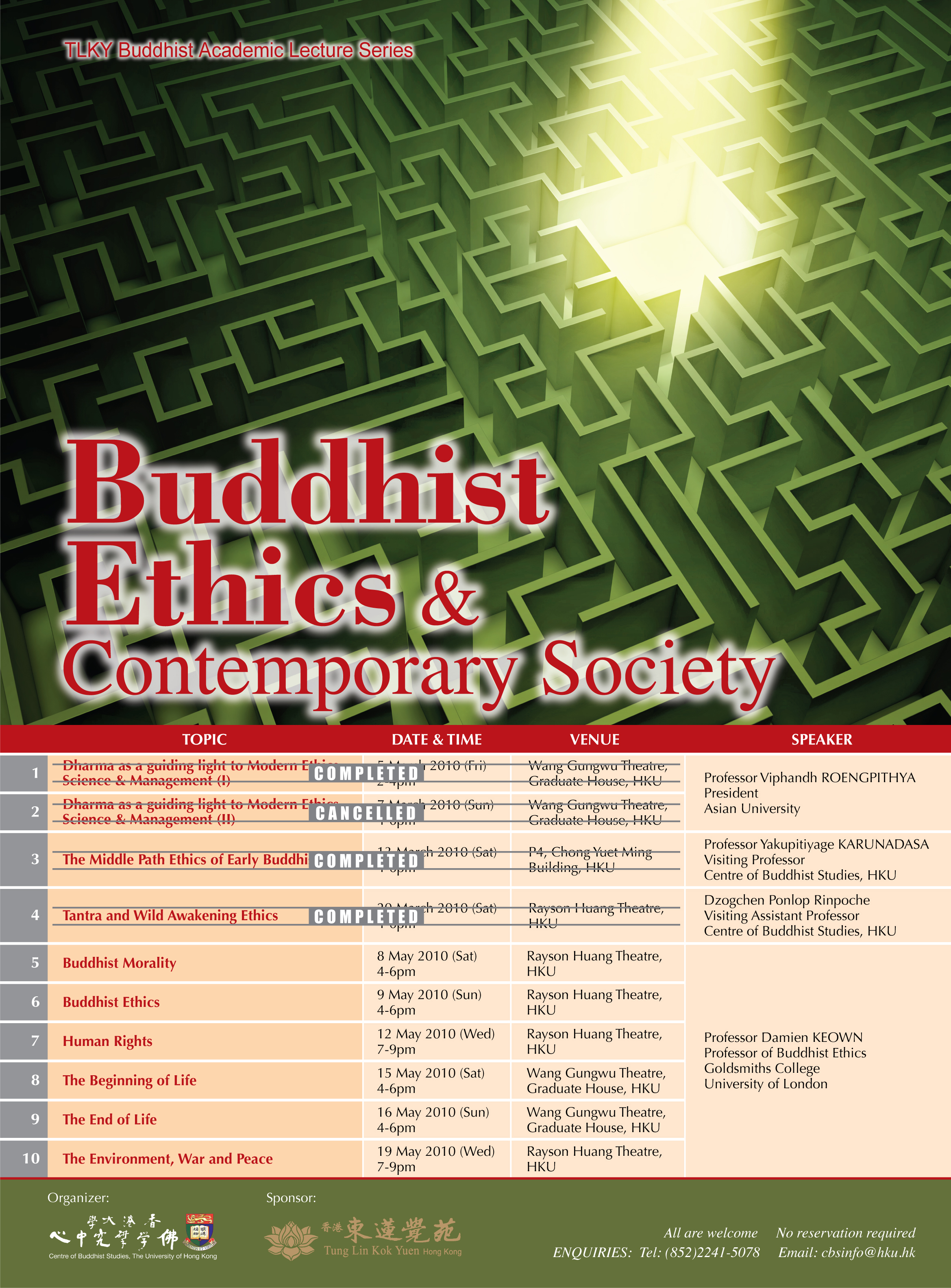 Buddhist Ethics and Contemporary Society