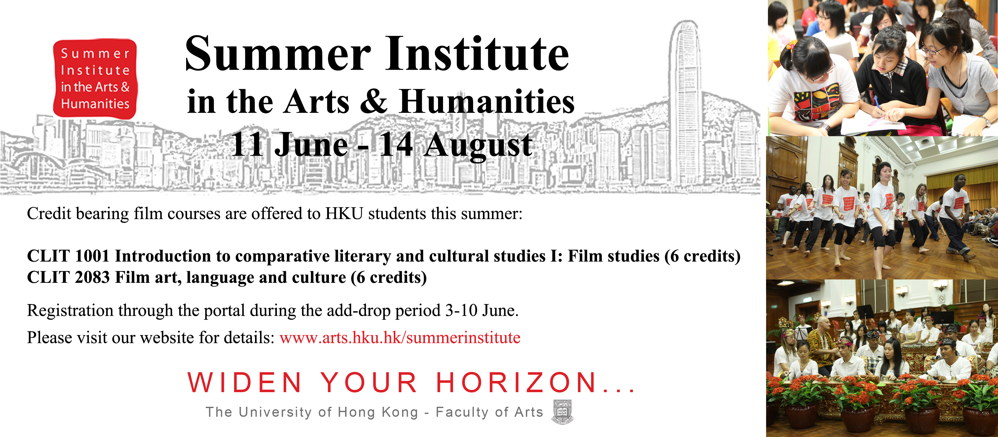 Summer Institute in the Arts 