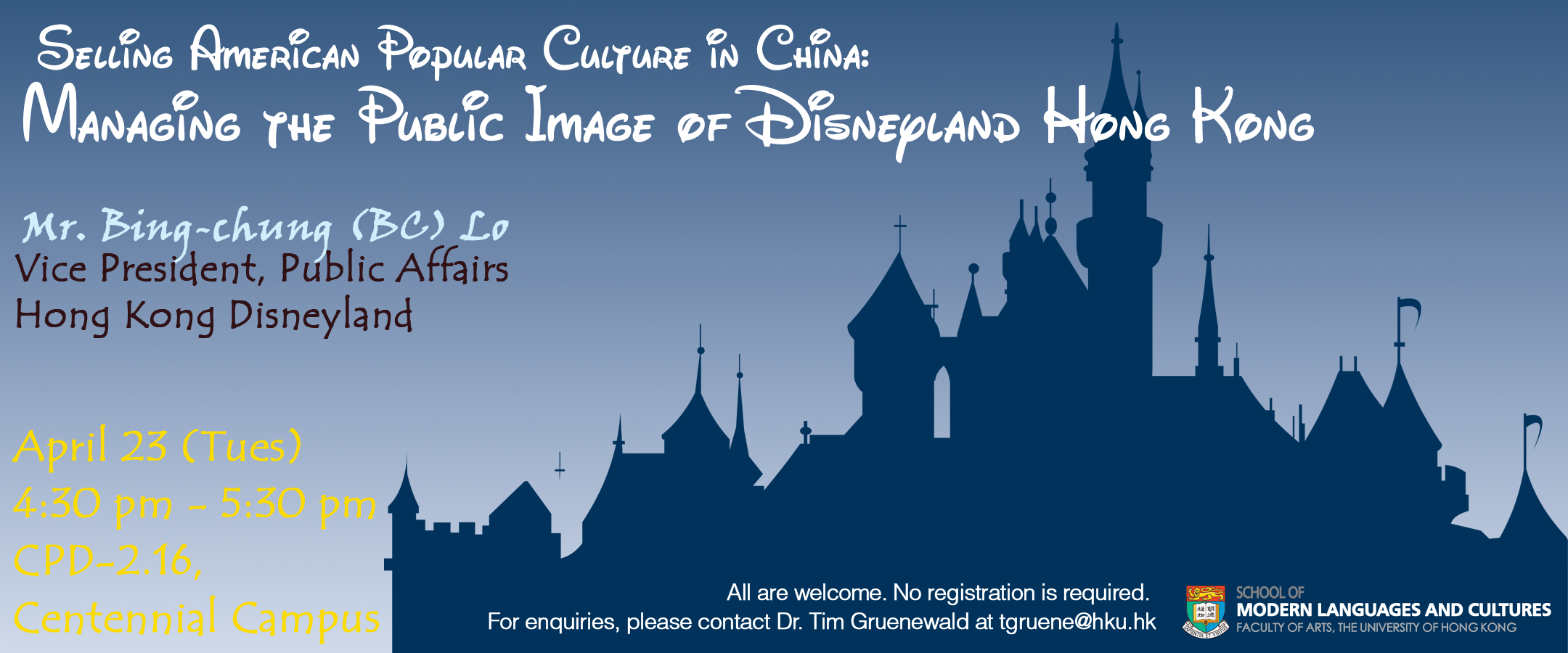 Selling American Popular Culture in China: Managing the Public Image of  Disneyland Hong Kong