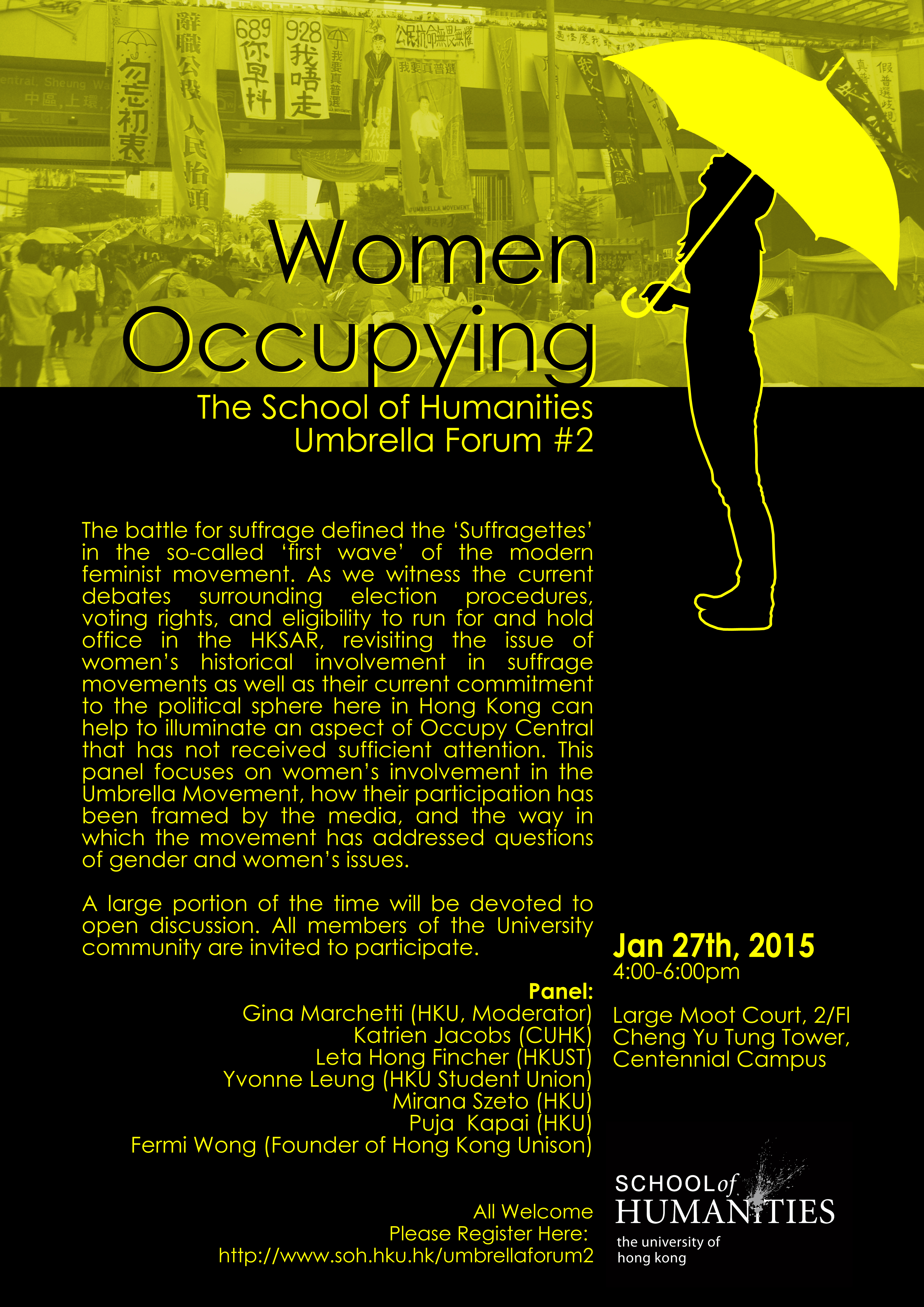 Umbrella Forum #2 - Women Occupying