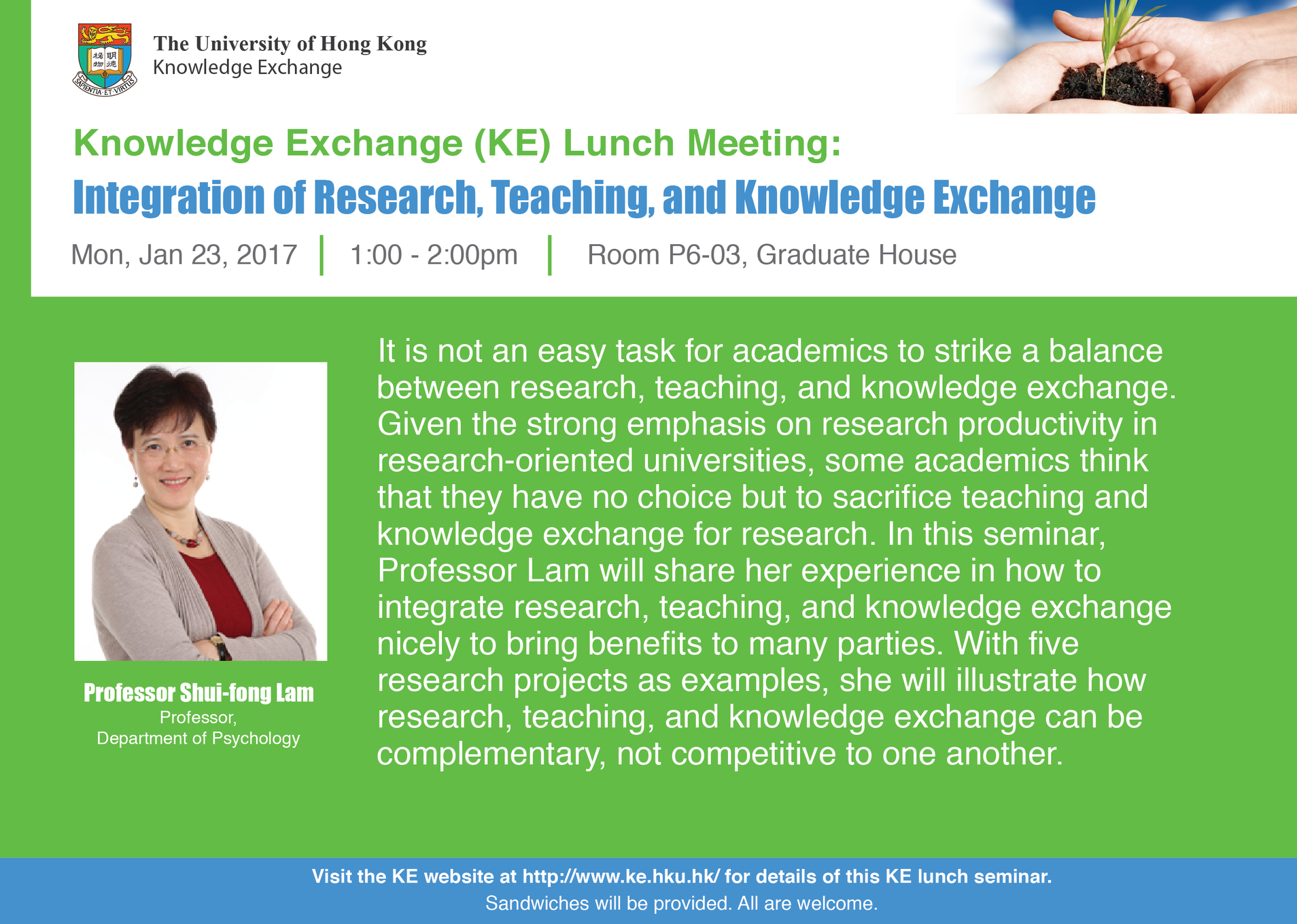 Integration of Research, Teaching, and Knowledge Exchange