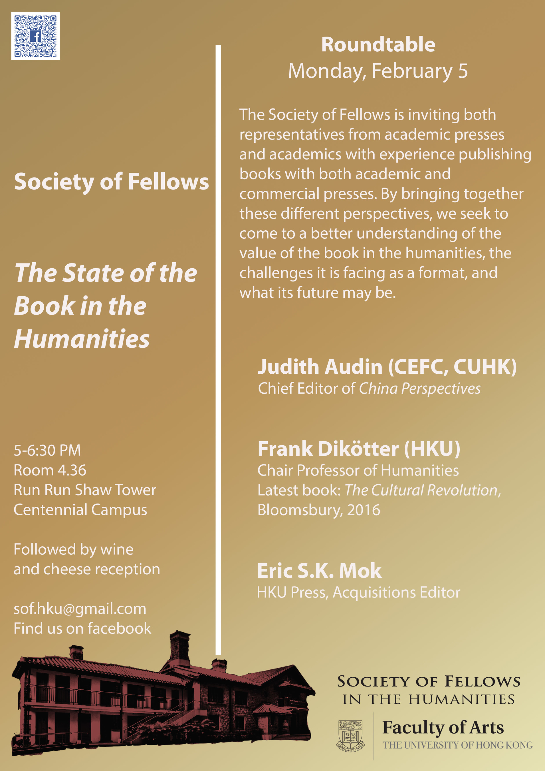 The State of the Book in Humanities - Roundtable