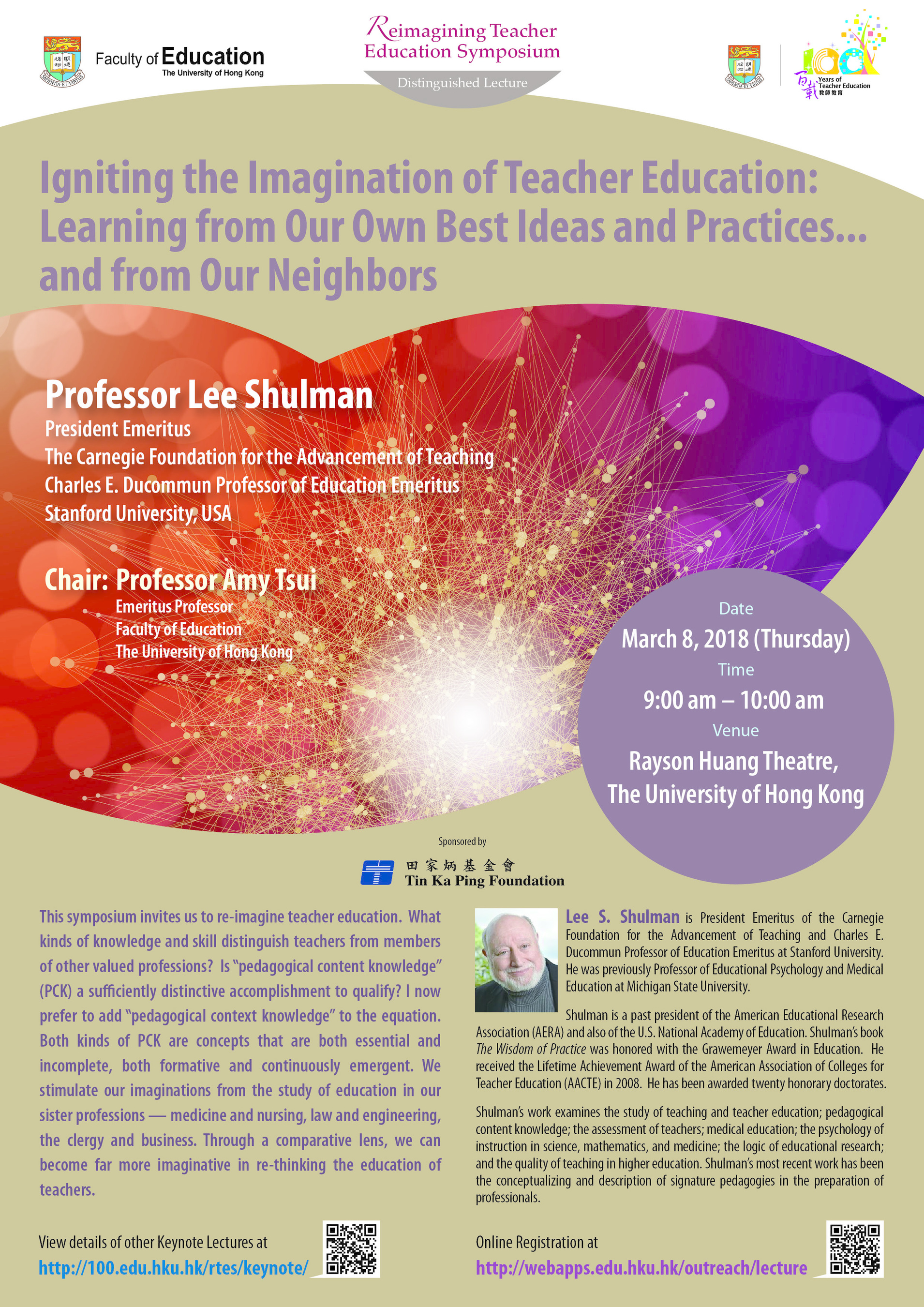 Igniting the imagination of teacher education: Learning from our own best ideas and practices... and from our neighbors