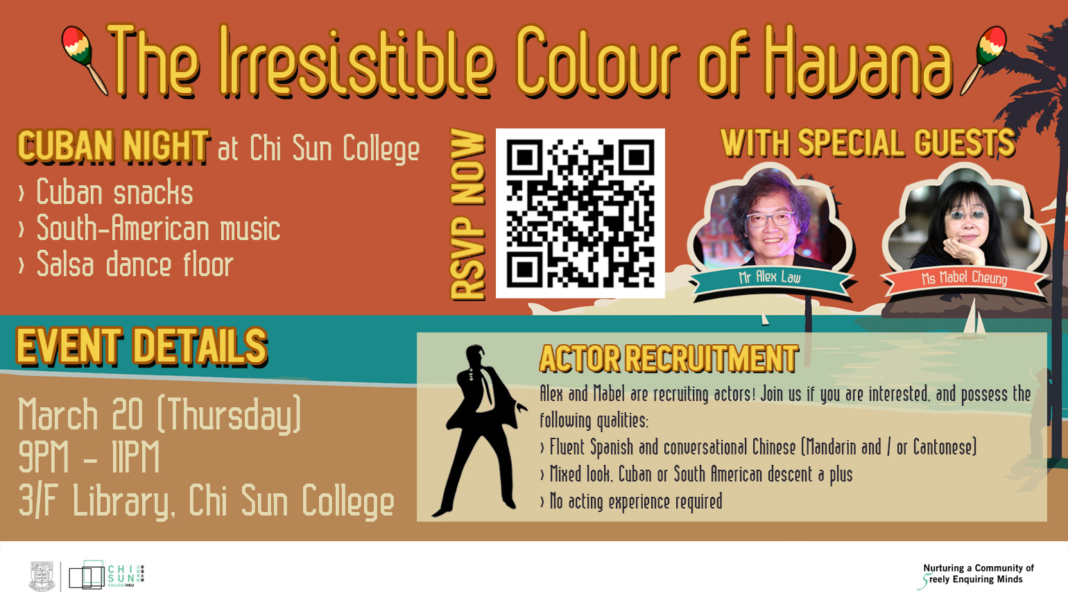The Irresistible Color of Havana - Cuban Night at Chi Sun College