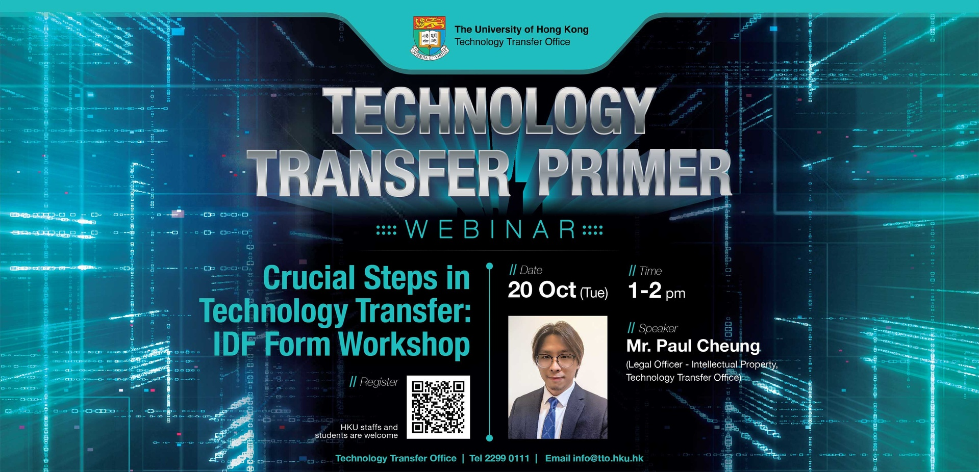 Technology Transfer Primer - Webinar Series