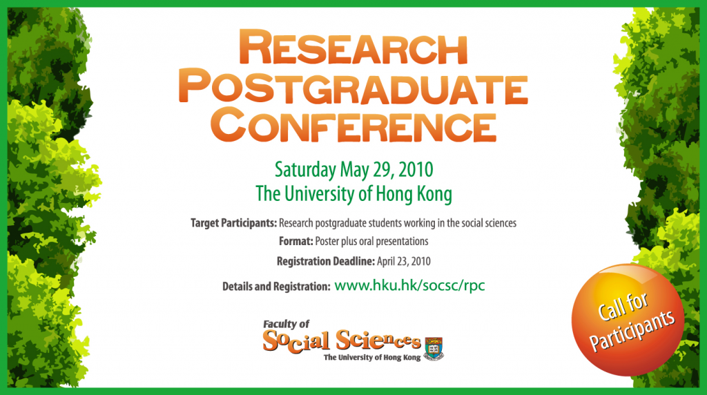 Research Postgraduate Conference 2010