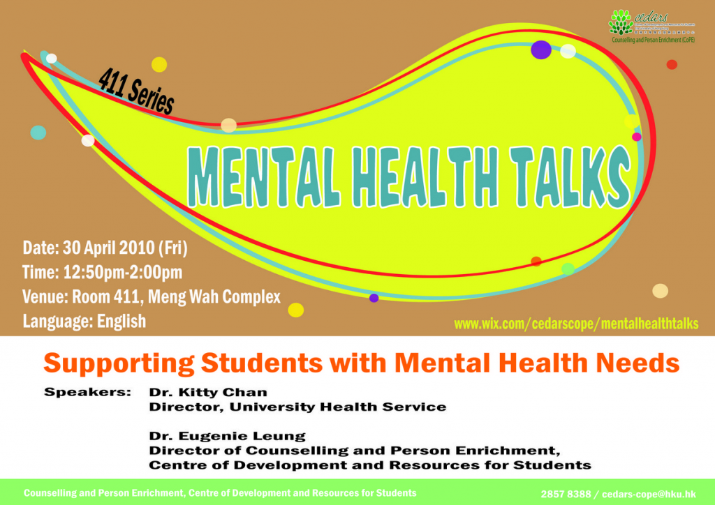 Mental Health Talk: Supporting Students with Mental Health Needs