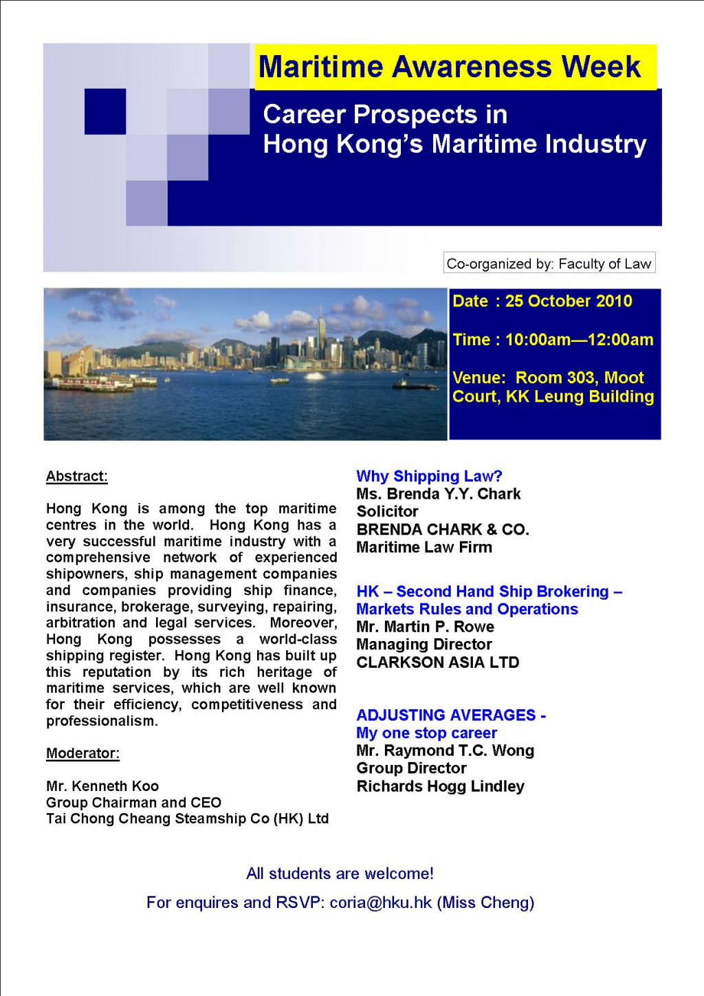 Career Prospects in Hong Kong’s Maritime Industry