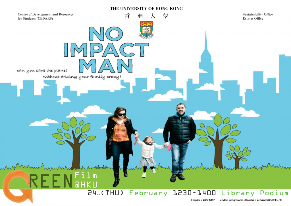 GreenConnections Feb24 - No Impact Man