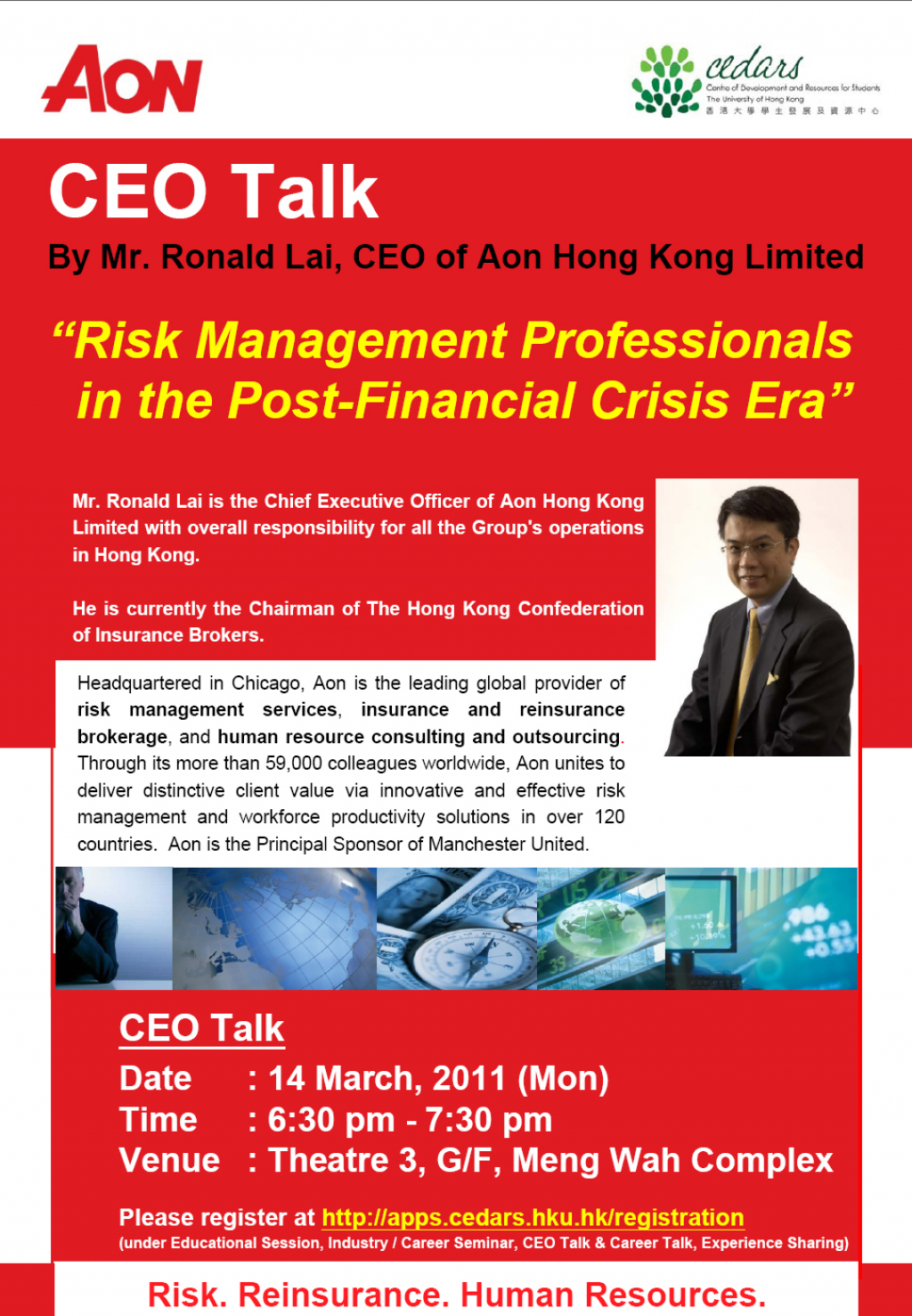 Aon Hong Kong Limited - CEO Talk on 14 March
