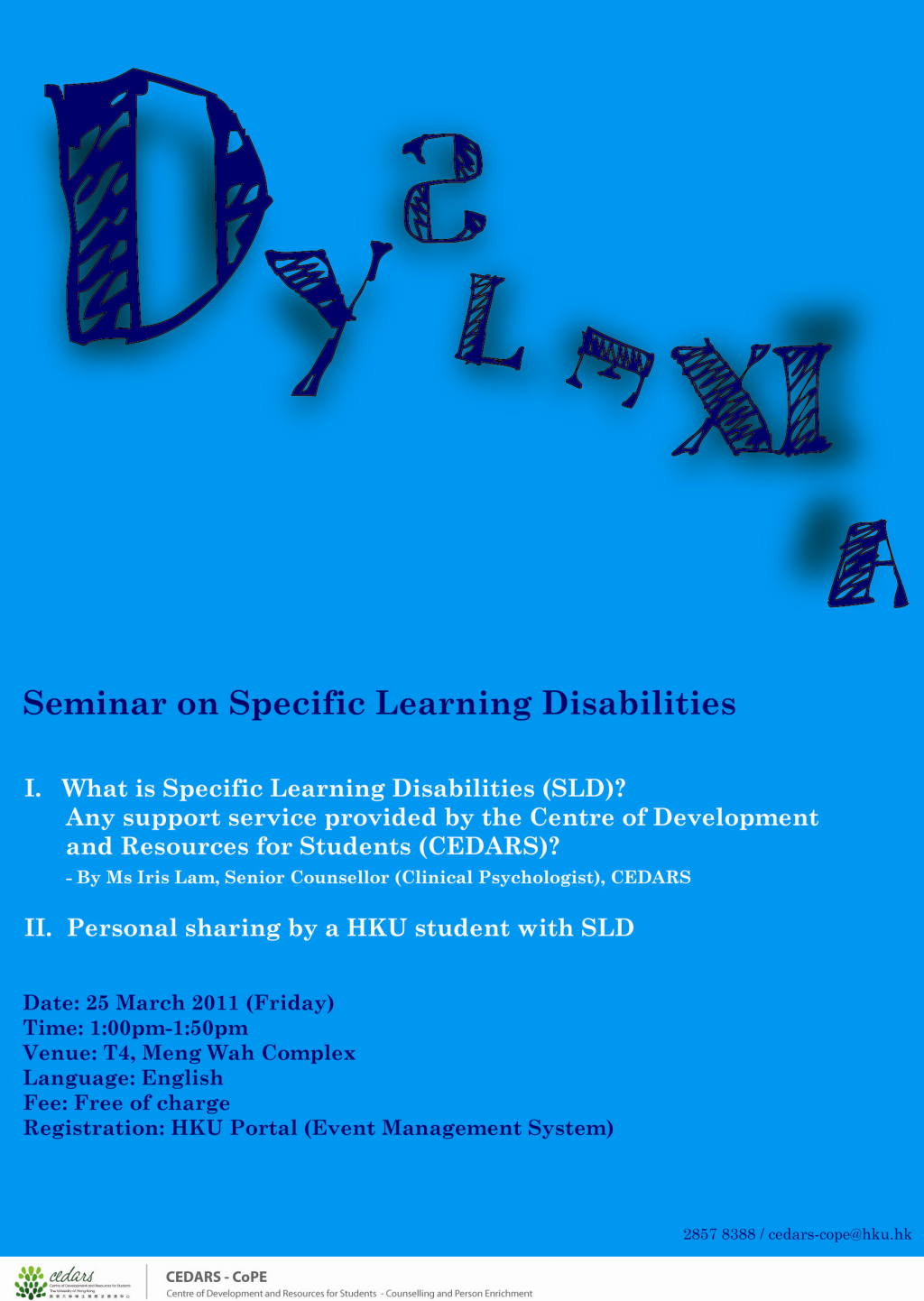 Seminar on Specific Learning Disabilities   
