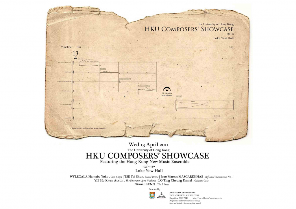 HKU Composers Showcase – Featuring the Hong Kong New Music Ensemble