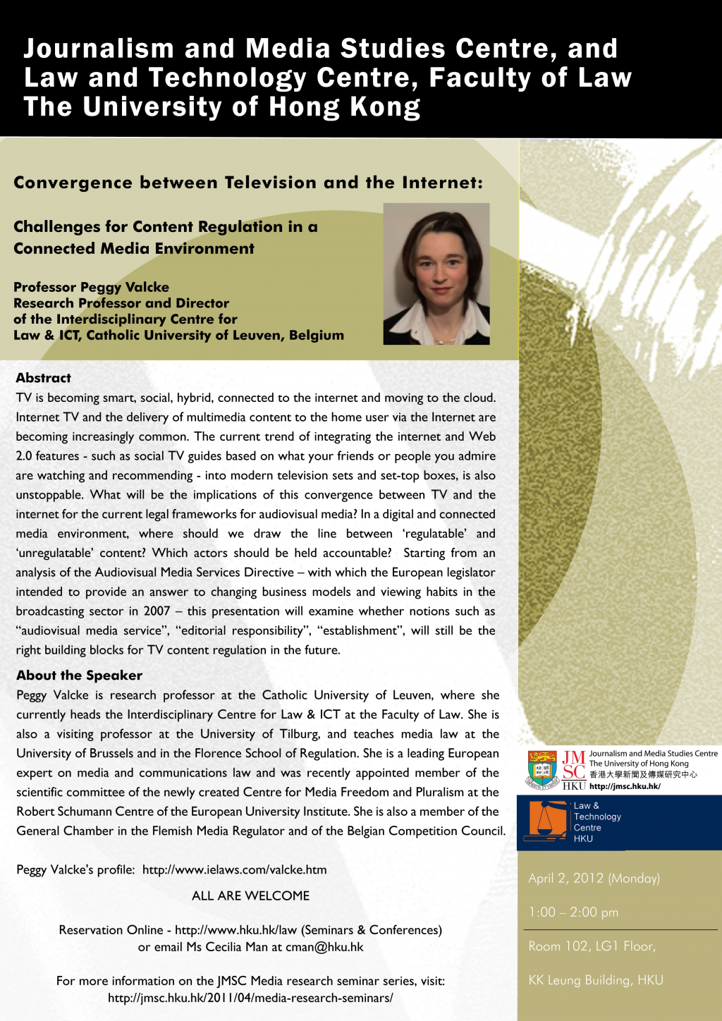 Convergence between Television and the Internet: Challenges for Content Regulation in a Connected Media Environment