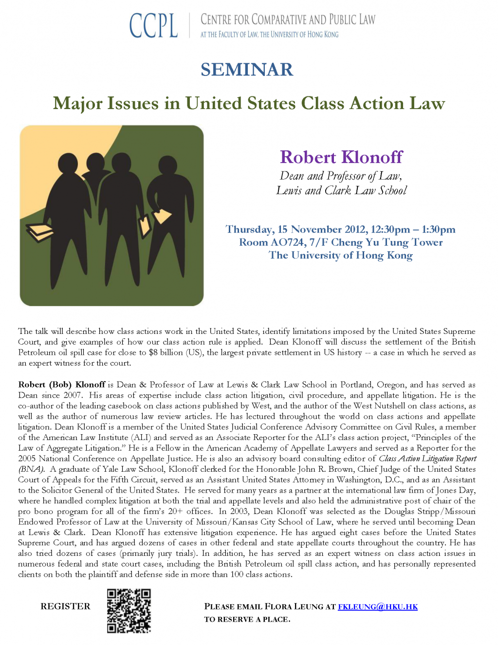 Major Issues in United States Class Action Law