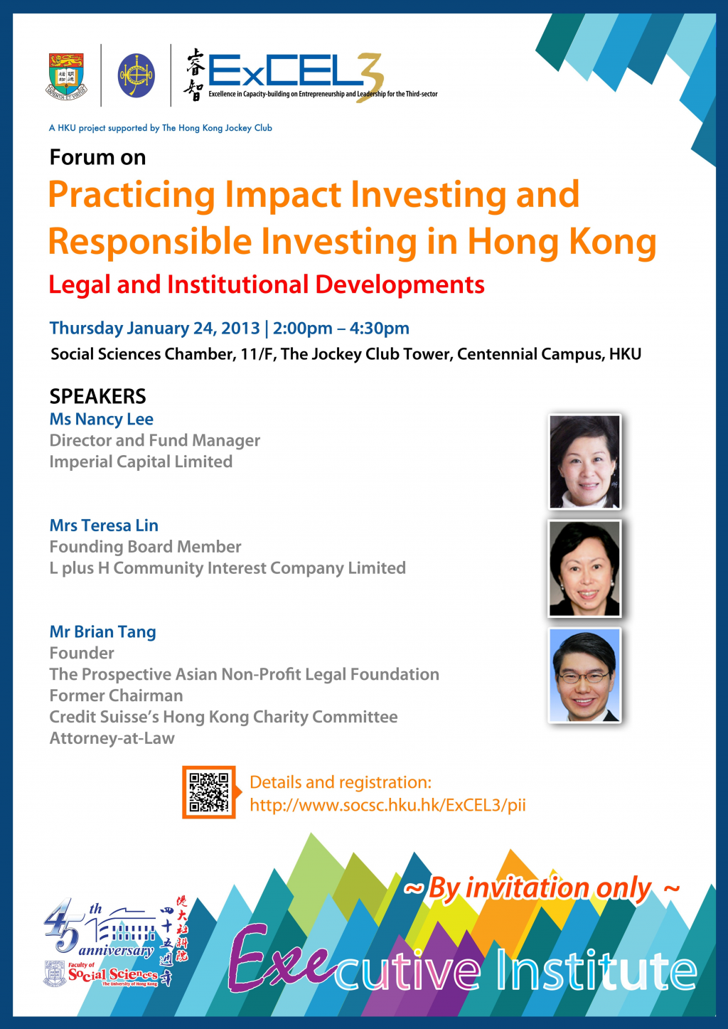 Forum on Practicing Impact Investing and Responsible Investing in Hong Kong: Legal and Institutional Developments