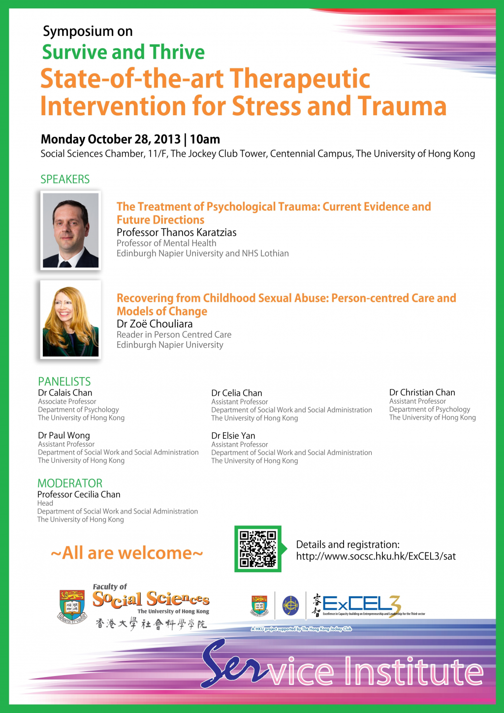 Symposium on Survive and Thrive: State-of-the-art Therapeutic Intervention for Stress and Trauma