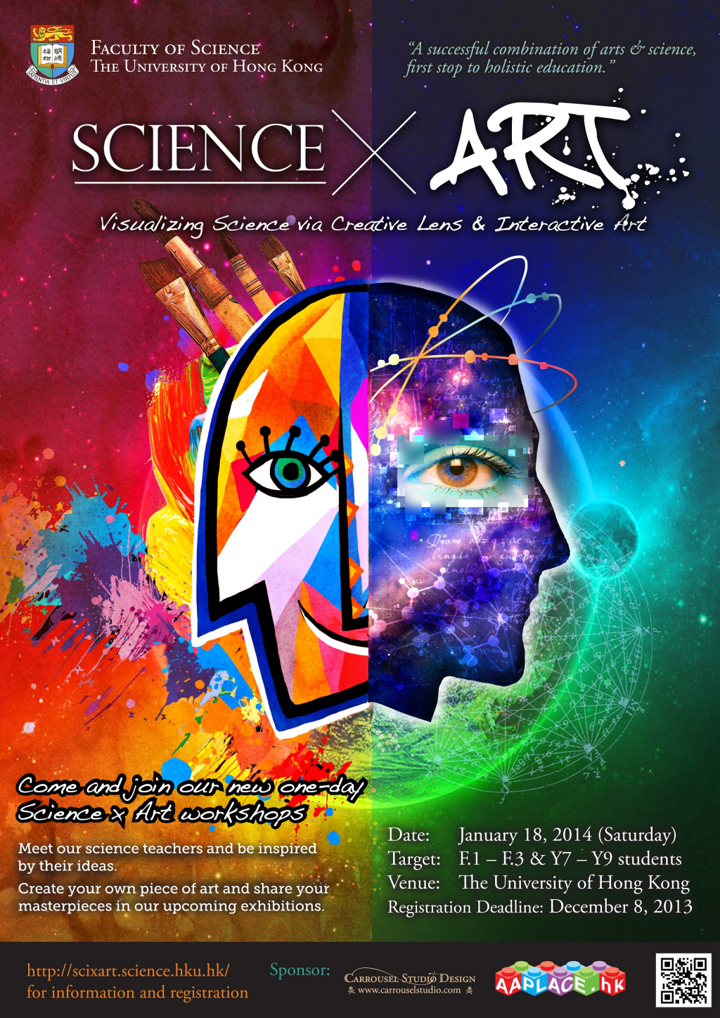 The HKU Science x Art Project One-Day Program Information 