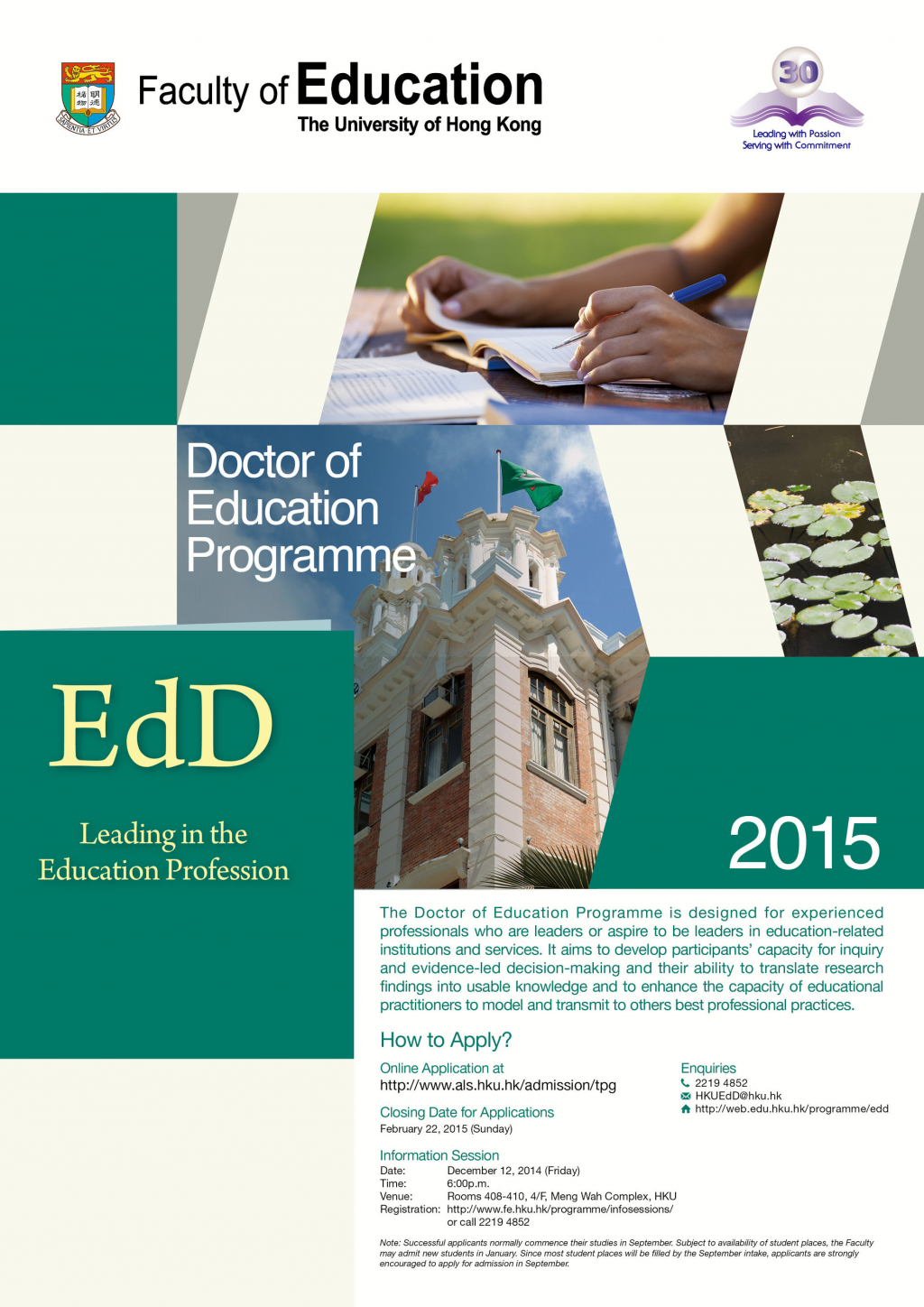 Information Session of EdD