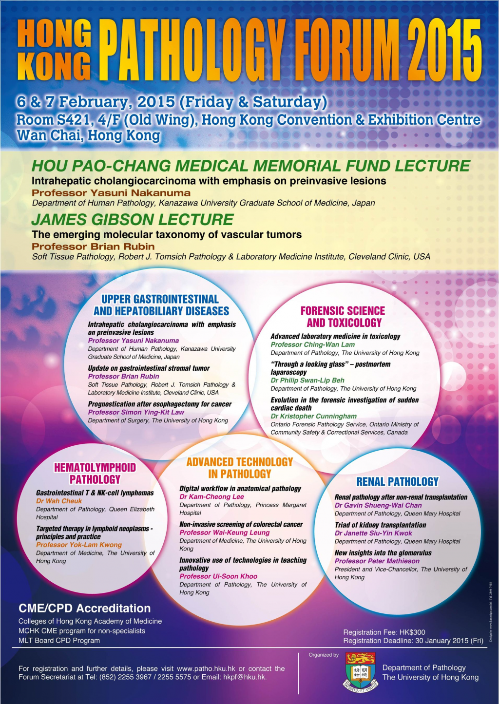 Hong Kong Pathology Forum 2015