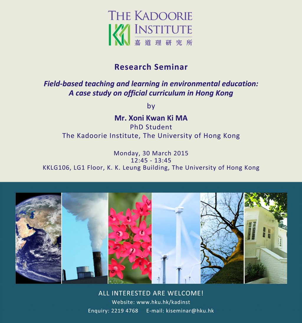 Research Seminar on Field-based teaching and learning