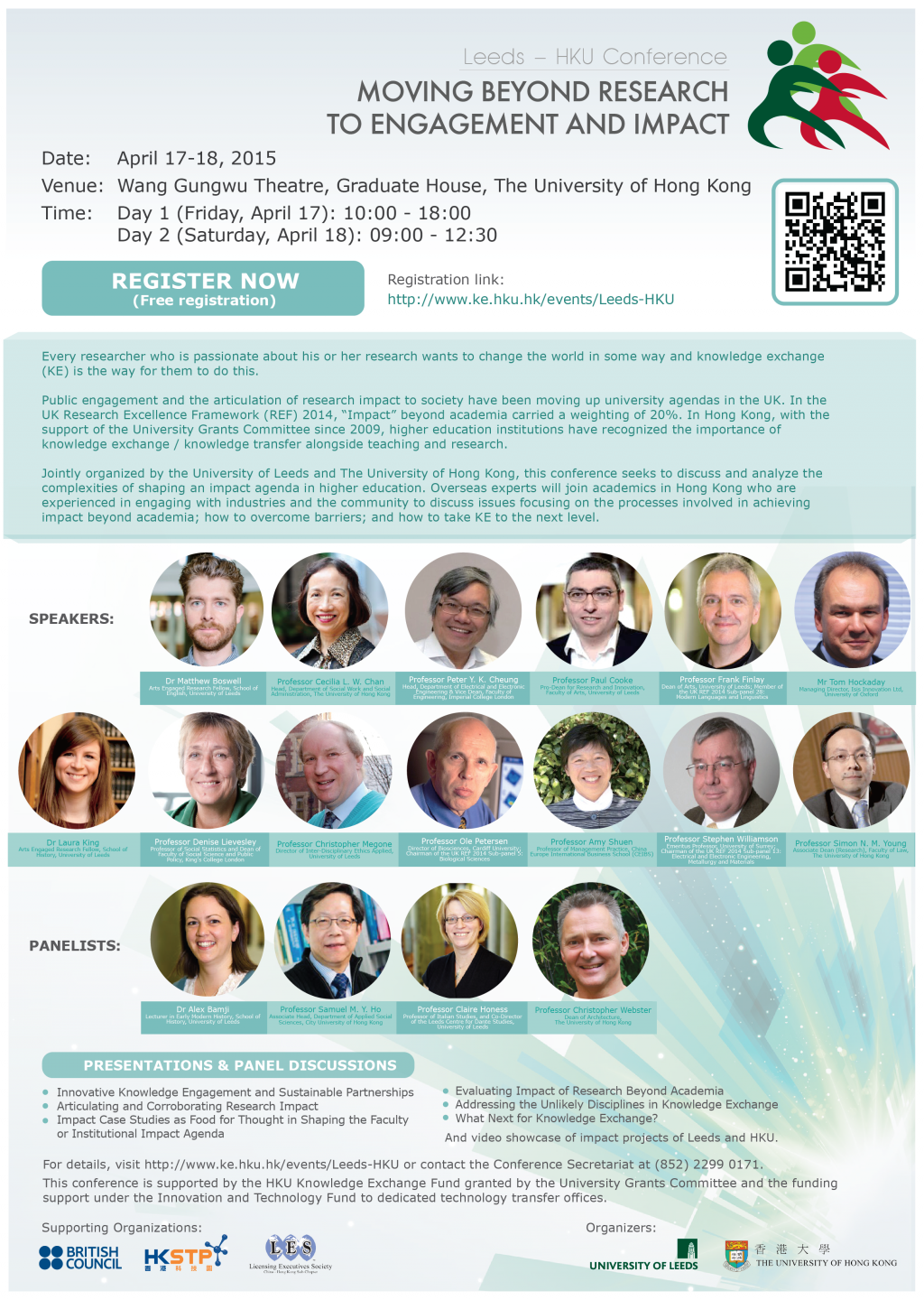 Leeds-HKU Conference: Moving Beyond Research to Engagement and Impact
