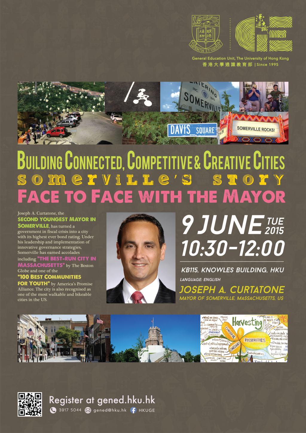 Building Connected, Competitive, and Creative Cities: Somerville's Story - Face to Face with the Mayor