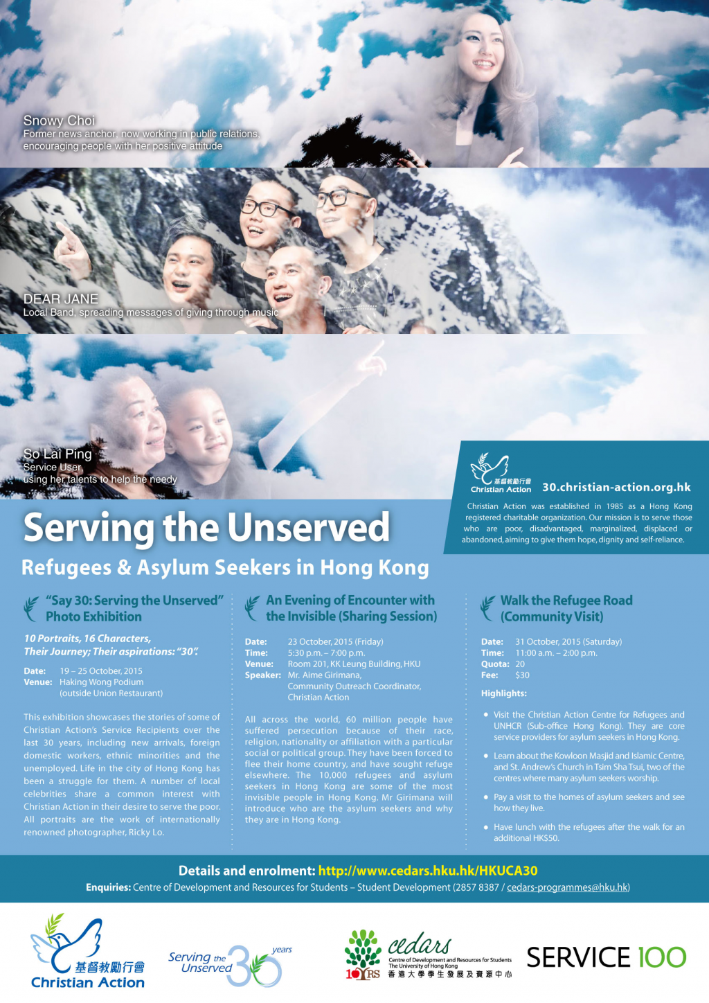 Serving the Unserved: Refugees and Asylum Seekers in Hong Kong