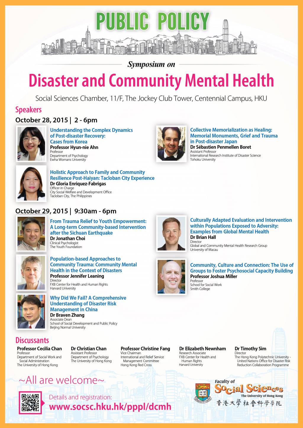 Symposium on Disaster and Community Mental Health