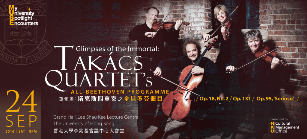 Glimpses of the Immortal: Takacs Quartet's All-Beethoven Programme