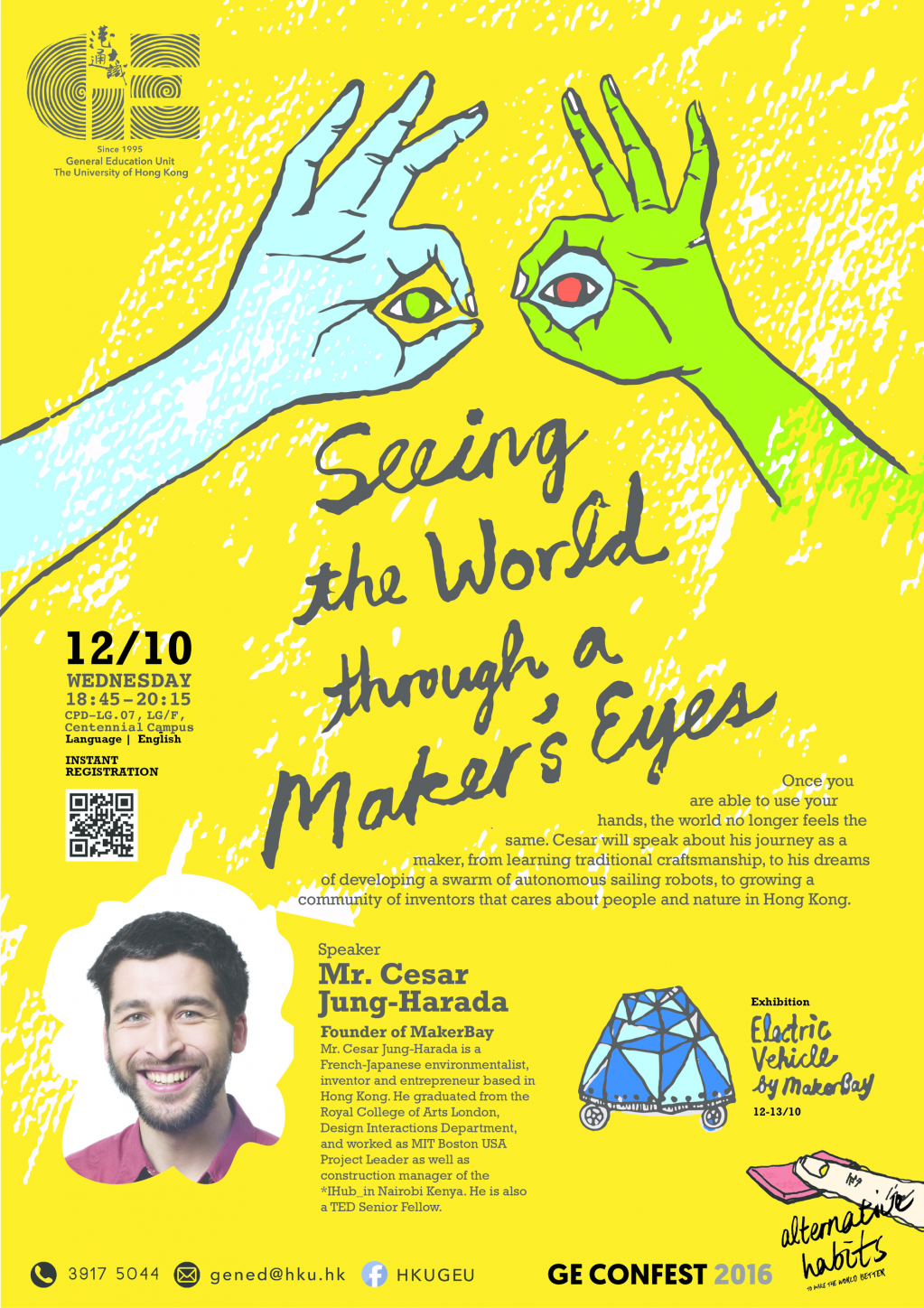 Forum: Seeing the World through a Maker's Eyes