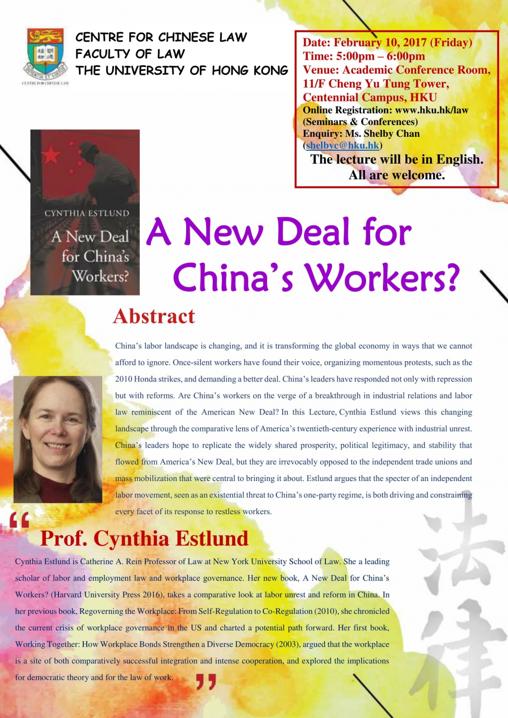 CCL Talk: A New Deal for China's Workers?
